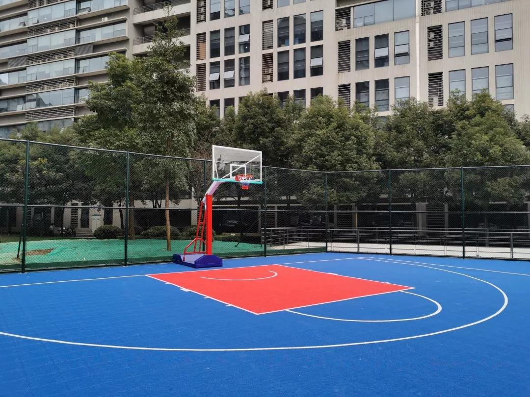 New Basketball Court Beckons to You!
